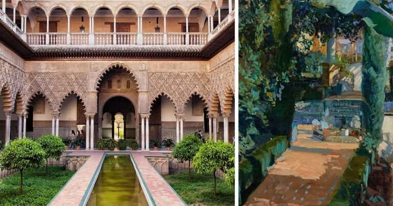 ¿Cómo puedo explorar la historia y la arquitectura del Alcázar de Sevilla?