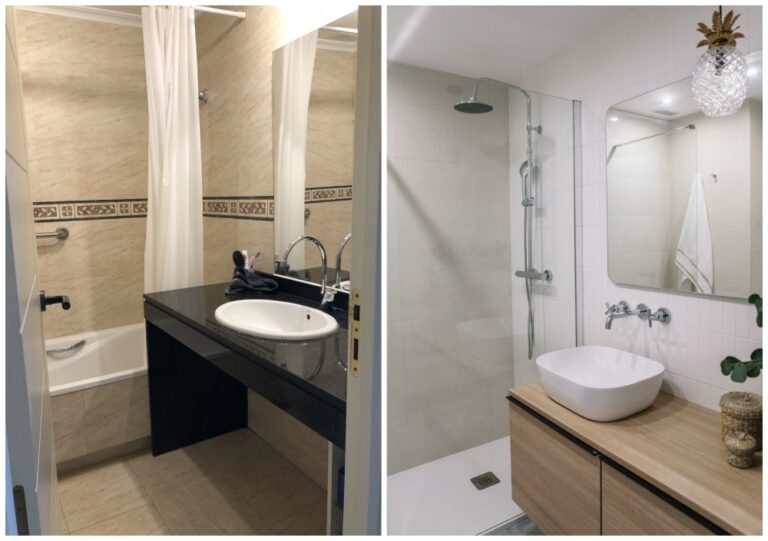 ¿Cómo puedo renovar el aspecto de mi baño sin gastar demasiado?